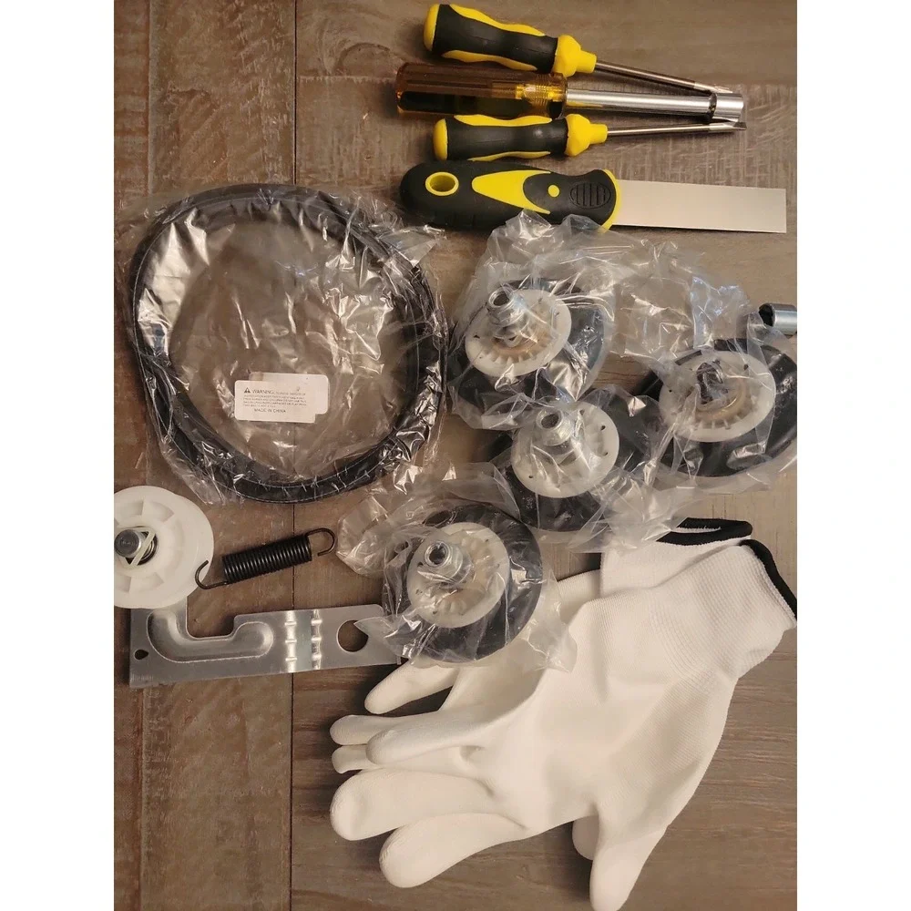 Upgraded Dryer Rollers Kit Compatible with‎ LG Kenmore Dryers Parts
